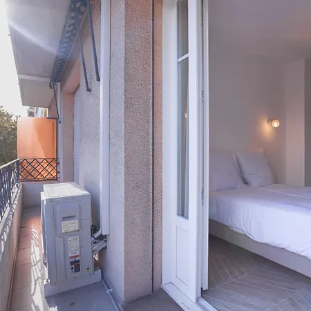 Palais Carthage - 10 Mn A Pied Du Palais, Centre, Balcon Lägenhet *