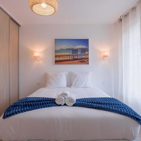 Apartment Palais Carthage - 10 Mn A Pied Du Palais, Centre, Balcon Cannes